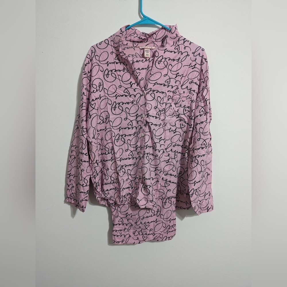 Flannel Pajama set from Victoria secret